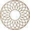Ekena Millwork Cannes Wood Fretwork Pierced Ceiling Medallion, Red Oak, 38"OD x 13"ID x 3/8"T CMWP38X38X0375CNRO - alternate 4
